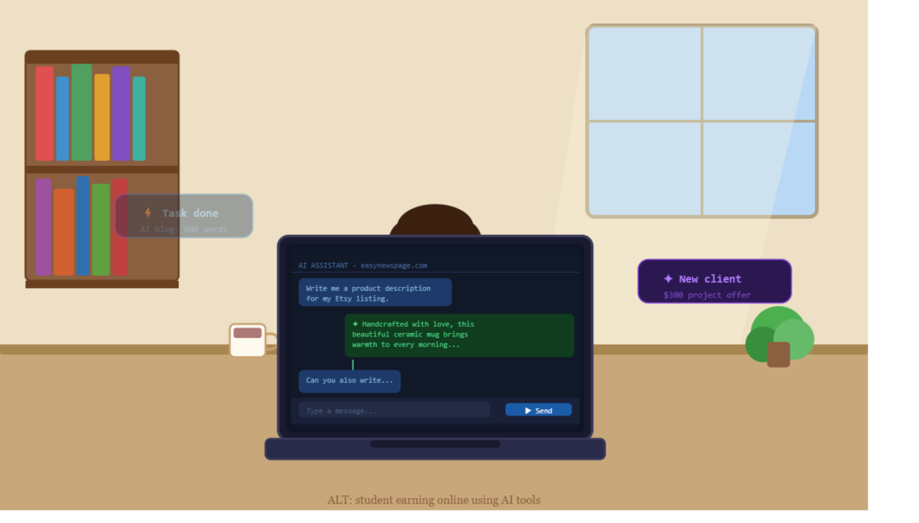  How to use AI tools to make money online