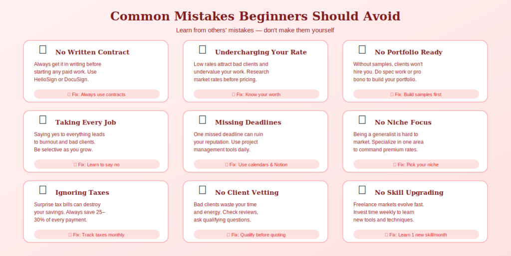 Common Mistakes Beginners Should Avoid