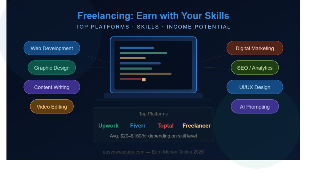 Freelancing: Earn Money Online with Skills