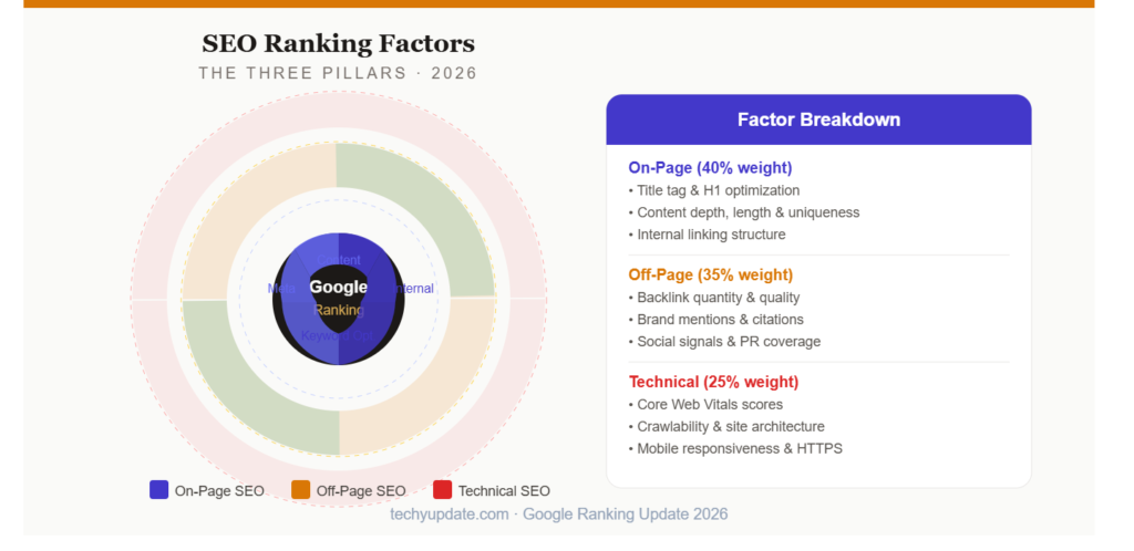 Google Ranking Update in 2026