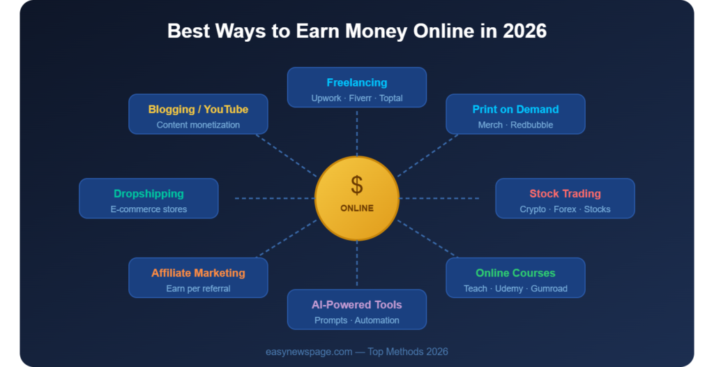 Best Ways to Earn Money Online in 2026