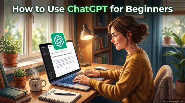 How to Use ChatGPT for Beginners (2026 Step-by-Step Guide) ChatGPT