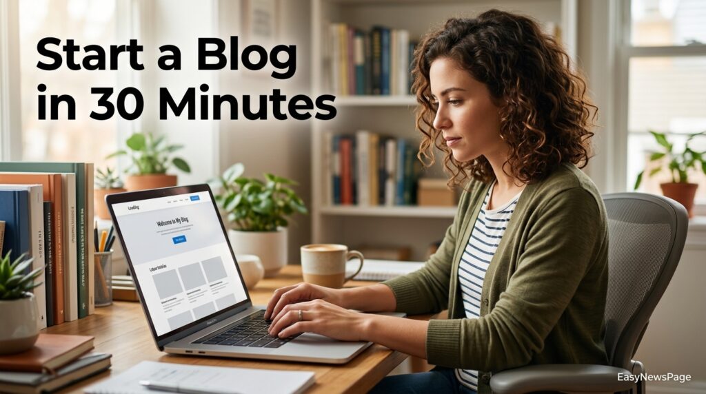 how to start a blog