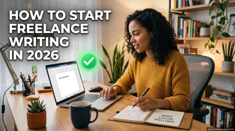 How to Start Freelance Writing in 2026 (Beginner’s Guide) How to Start Freelance Writing