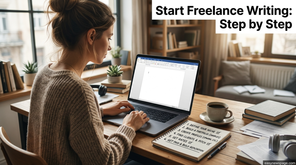 How to Start Freelance Writing With No Experience