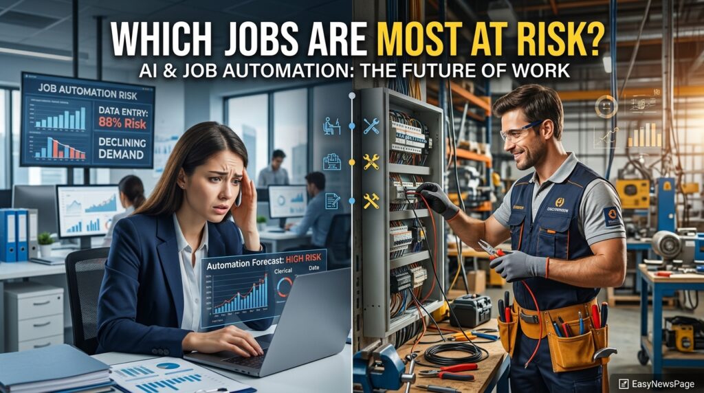 Comparison of AI-exposed versus AI-resistant job categories