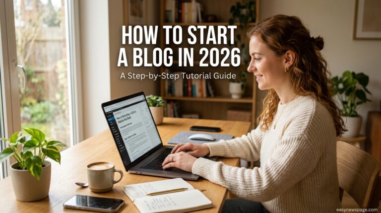 How to Start a Blog in 2026